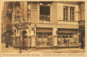 Poznań Sklep witryna - Reprodukcja 5345
