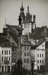 Warszawa Plac Zamkowy -Reprodukcja 3134