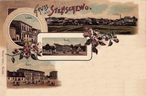 Stęszew litografia - Reprodukcja 430