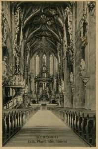 Świdnica Kościół - Reprodukcja 1897