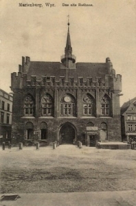 Malbork Ratusz - Reprodukcja 545