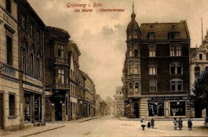 Zielona Góra Rynek -Reprodukcja 1620